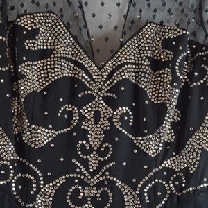Vintage Rose Taft Couture SZ 12